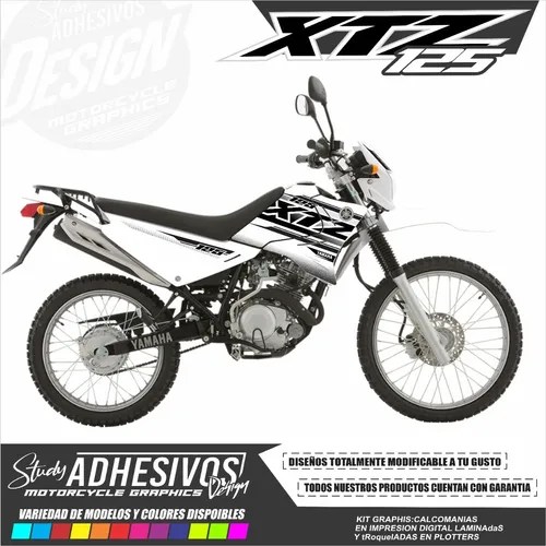 Yamaha Xtz 125 Personalizadas Kit De Stickers