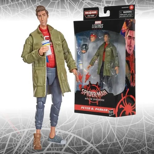 Peter B Parker Marvel Legends Spiderman Into The Spiderverse MercadoLibre