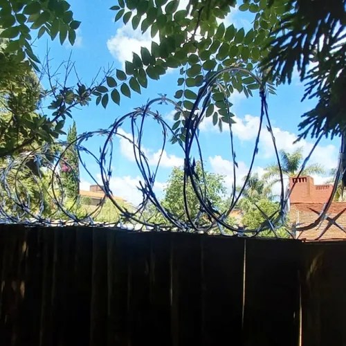 Concertina Doble Galvanizada 45cm De Diametro 8mts Nubit.uy en venta en