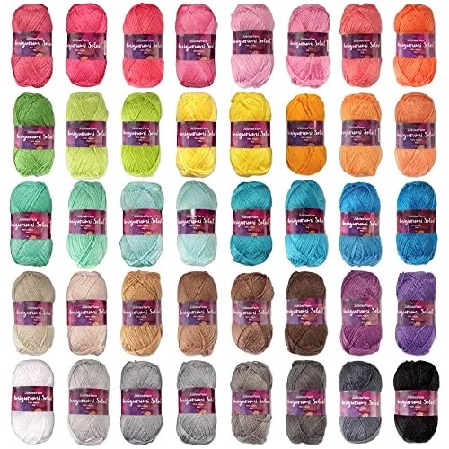 Jubileeyarn Amigurumi Select Yarn Acrylic Variety Pack Envío gratis
