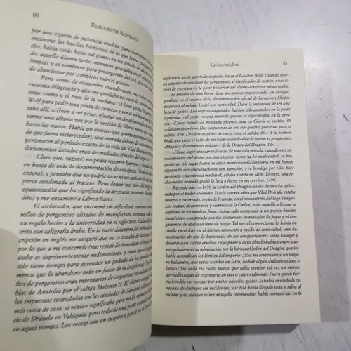 La Historiadora Elizabeth Kostova 1a Ed 2005 Formato Grande en venta en