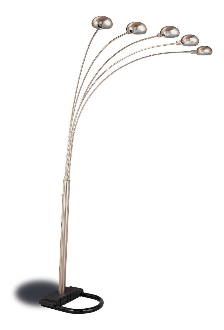 Lámparas De Piso Decorativa Para Sala, Lampara De 5 Brazos Estylo