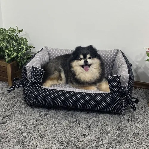 Cama Pet Premium 2 Em 1 Algodão Cachorro Gato Amour Pet Parcelamento