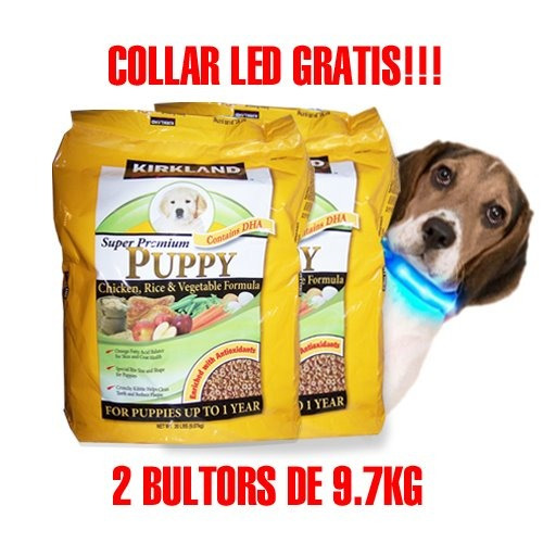 Alimento Croquetas Cachorro Envío Gratis Kirkland 2 Bultos Envío gratis