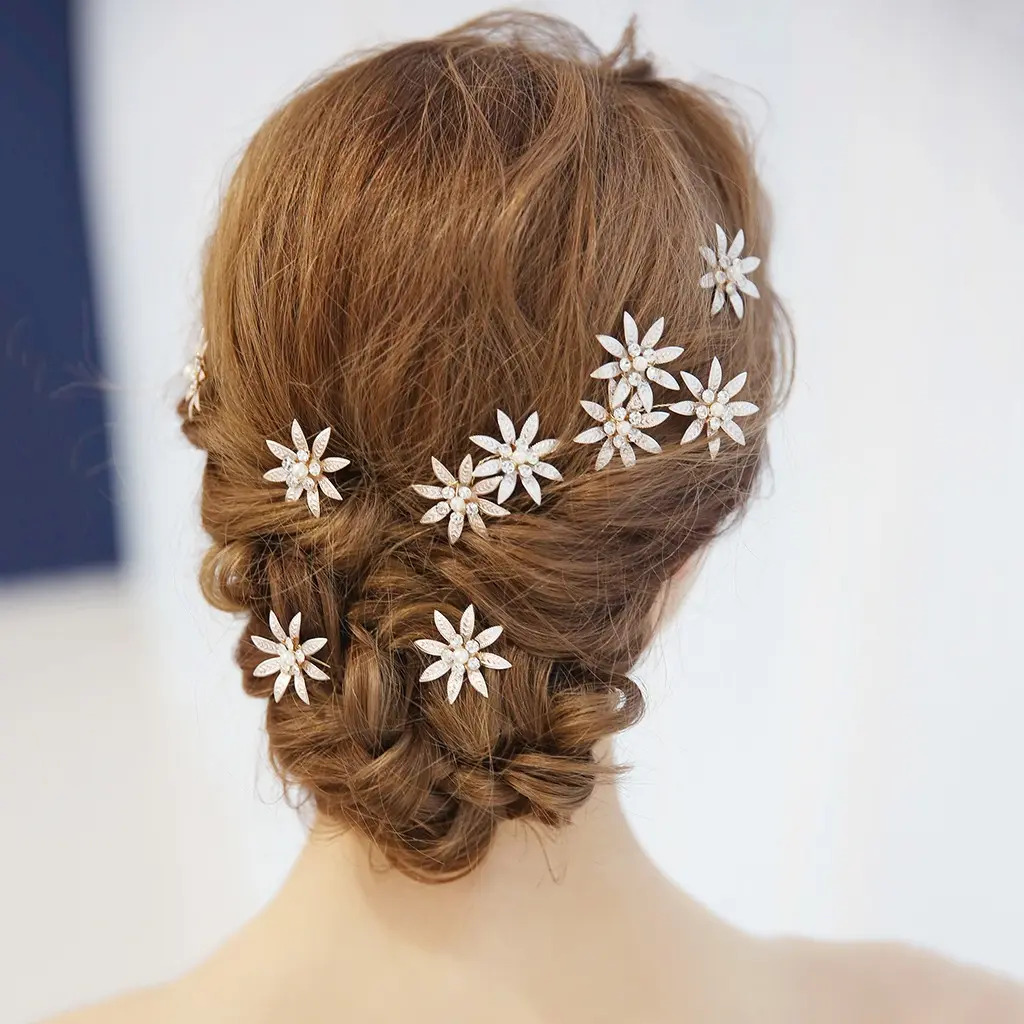 Juego De Horquillas Para El Cabello Para Bodas Accesorios Mercado Libre