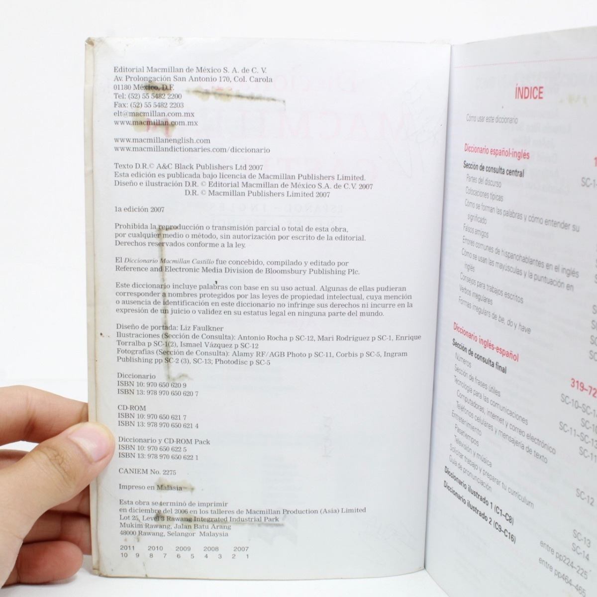 Diccionario Macmillan Castillo Español Inglés A3s Mercado Libre