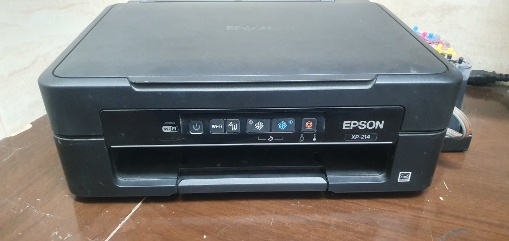Impressora Scanner Multifuncional Epson Xp 214 Wifi Buk In Mercado Livre