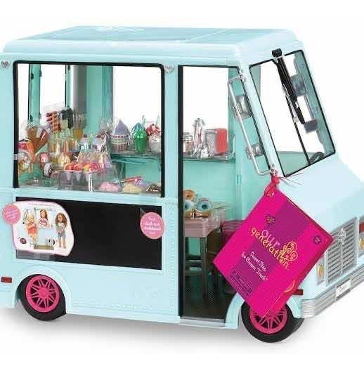 Camión De Helados Our Generation Ice Cream Truck Muñecas Envío gratis