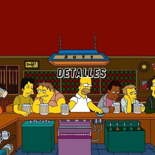 5 Cuadros Decorativos Los Simpson Ultima Cena Homenaje Arte en venta en