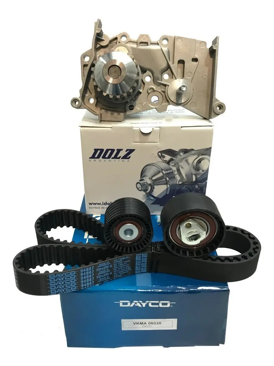 Kit Distribucion Dayco + Bomba Agua Dolz Kangoo 1.6 16v K4m Mercado Libre