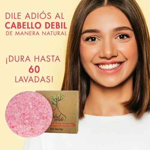 Shampoo Orgánico Solido Anticaída Con Romero Y Sábila en venta en