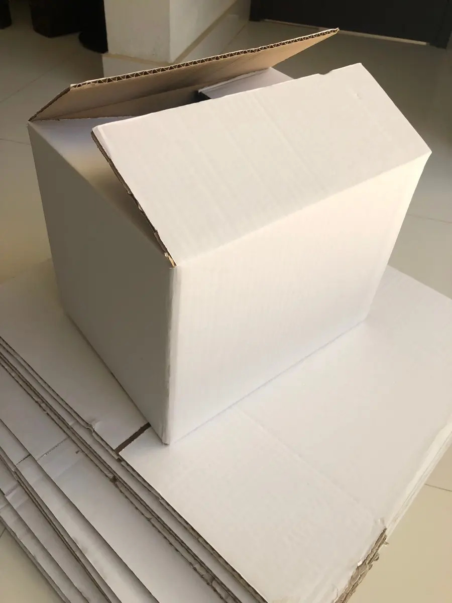 Cajas De Carton Corrugado Blancas Mercado Libre
