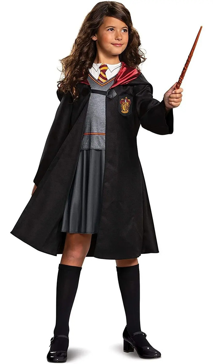 Harry Potter Hermione Granger Classic Girls Costume, Black Mercado Libre