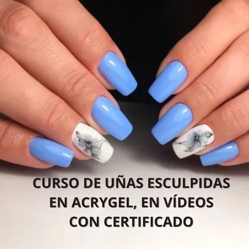 Cursos de uñas certificados en formato video y certificado PDF con cupones sin intereses