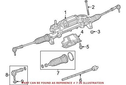 Genuine Oem Mopar Rack And Pinion Bellows Kit For Jeep C Ssg Indicado