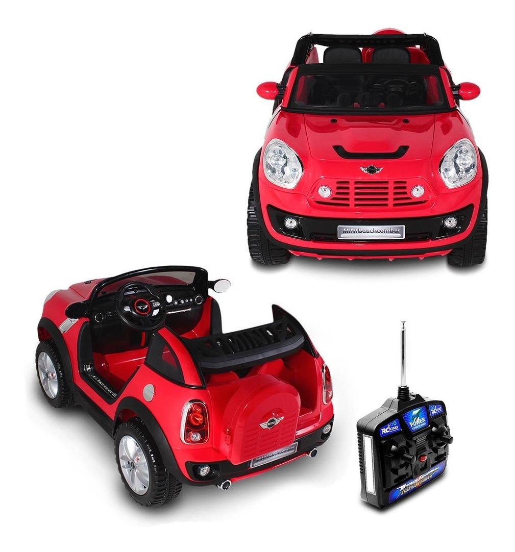 Carro Elétrico Infantil Mini Mp3 Vermelho 12v Mercado Livre