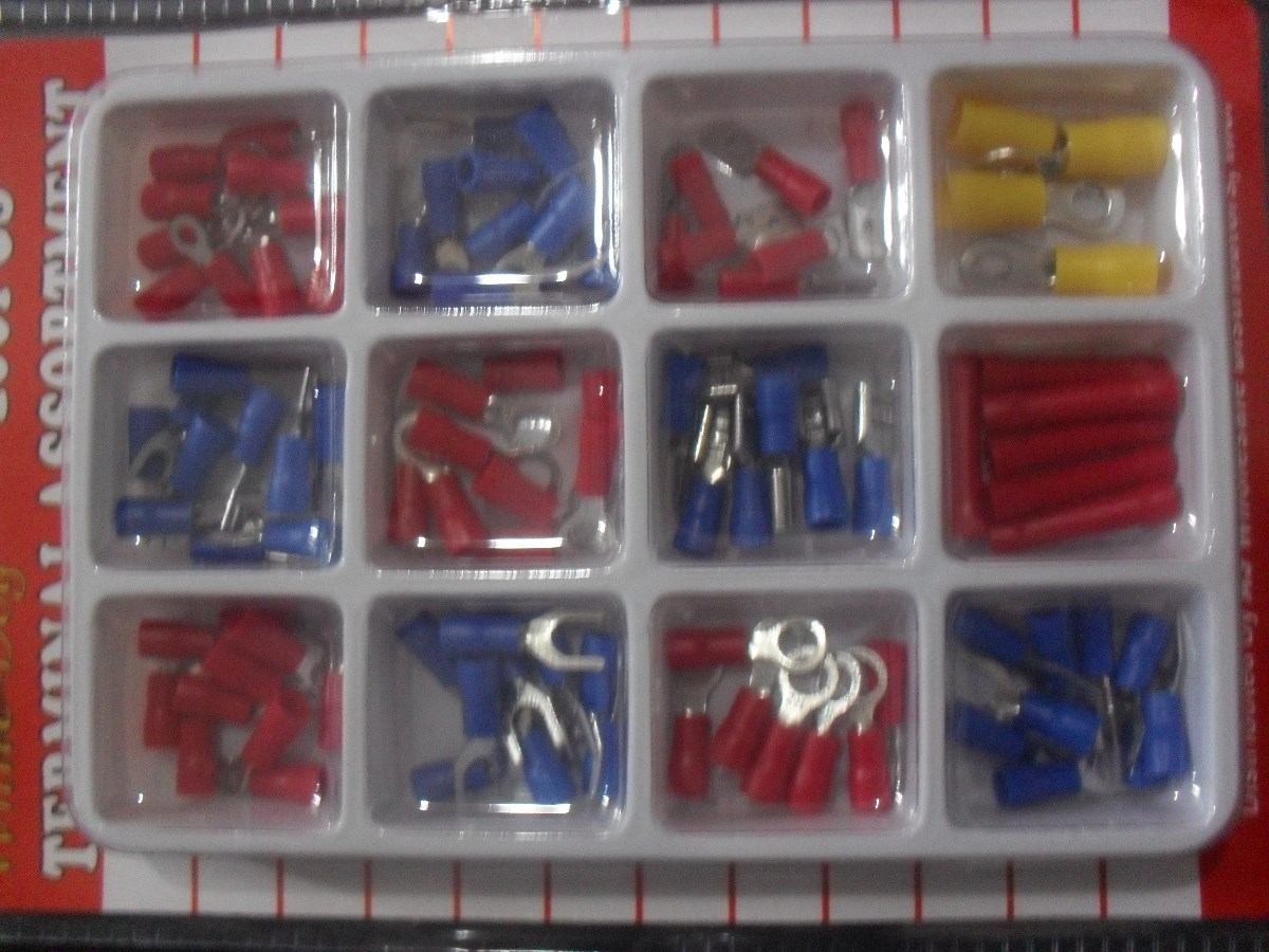 Kit De 100 Piezas De Terminales Y Conectores Electricas Mercado Libre