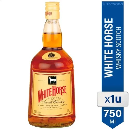 Whisky White Horse 750 Ml Botella 750ml Bebidas 01almacen en venta en