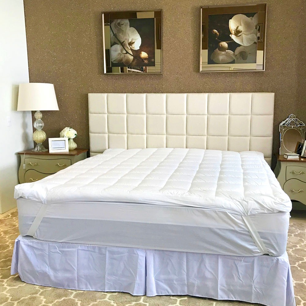 Pillow Top Queen Size 10cm Percal 200 Fios 158cm X 198cm Mercado Livre