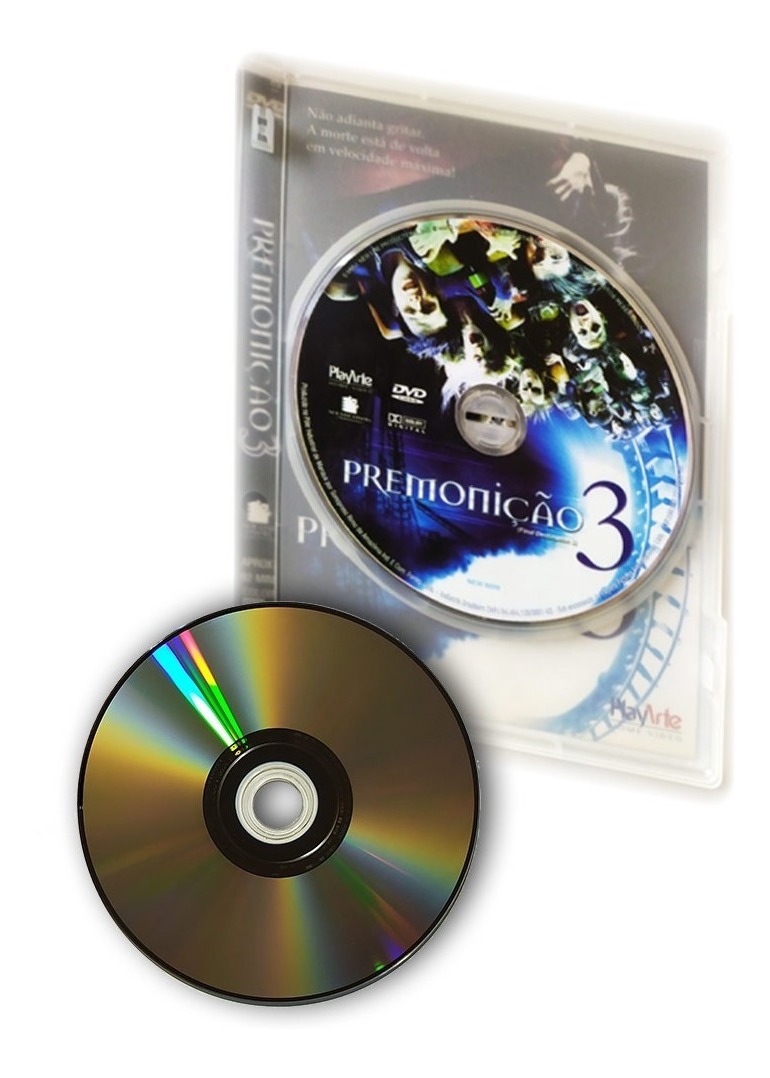 Dvd Premonição 3 Final Destination James Wong Original Mercado Livre
