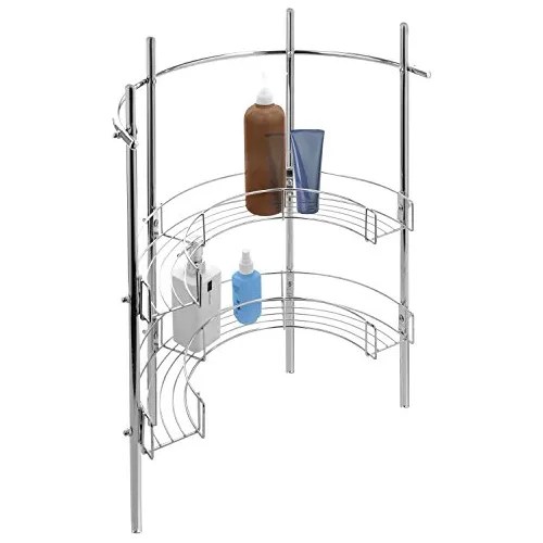 Underthesink Bathroom Quality Pedestal Storage Rack Con 2 Es Meses