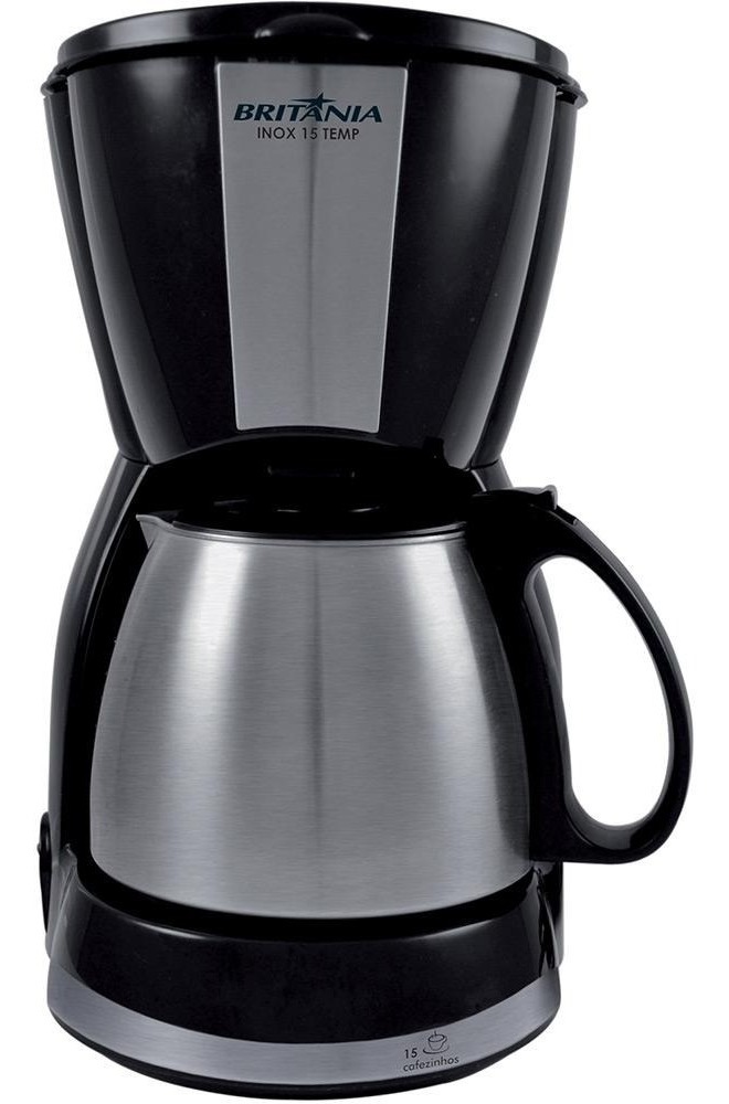 Cafeteira Jarra Inox Inquebrável Elétrica 110v Britânia Mercado Livre
