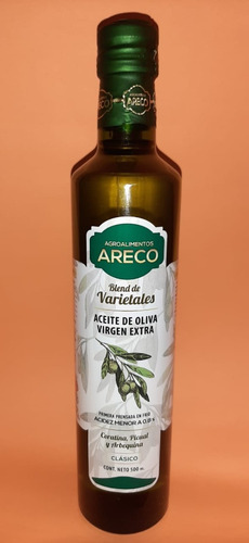 Aceite De Oliva Extra Virgen Areco De 500Ml Sin Tacc | Mercadolibre