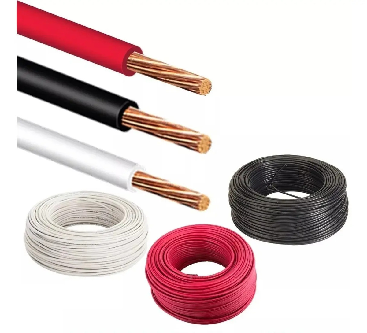Cable 10 Thw Electricidad Cabel 100 Cobre Rollo 100 Mts Mercado Libre
