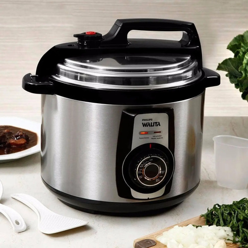 Panela De Pressão Elétrica Fritadeira Philips Walita 220v R 369,00