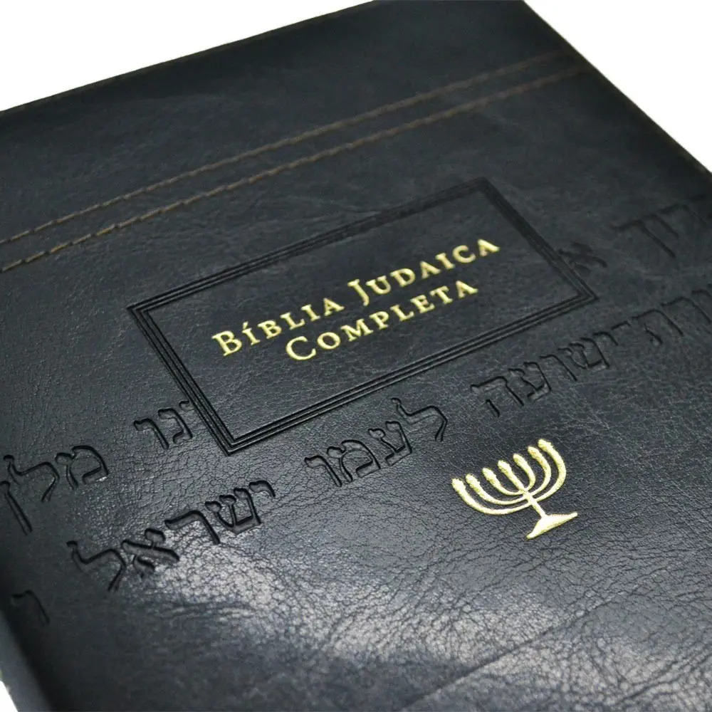 BÃ­blia Judaica Completa Luxo MÃ©dia Preta Editora Vida Mercado Livre