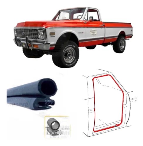 Empaque Para Puerta Chevrolet Pick Up 70-96(2 Piezas)