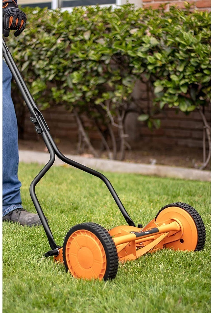 Podadora Maquina Para Cortar Pasto Manual Profesional Mercado Libre