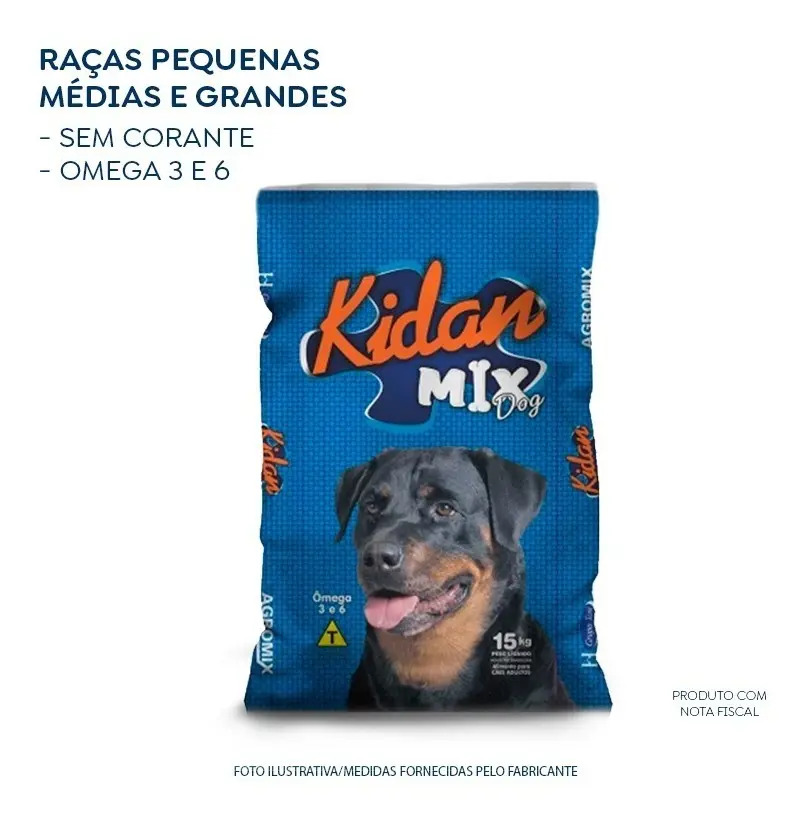 Saco De Ração Para Cachorro 20 Kg BRAINSTACK