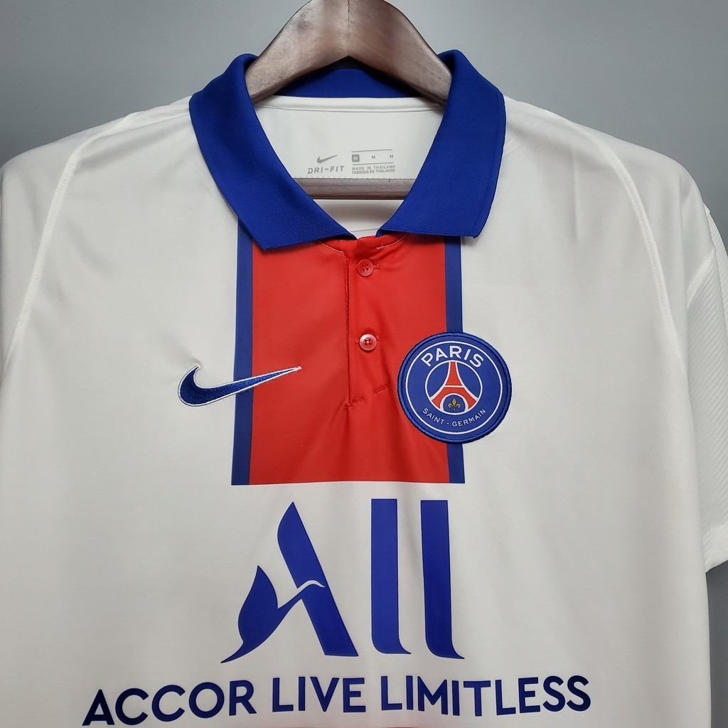 Camisa Psg Ii Branca 2020/2021 Envio Imediato Mercado Livre