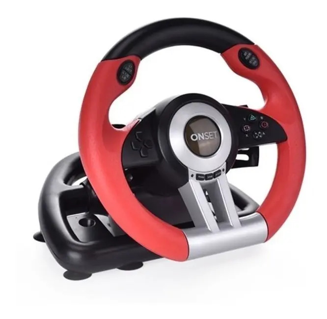 Volante Gamer Con Pedalera Y Palanca Ost Rwg1800 Gfx Mercado Libre