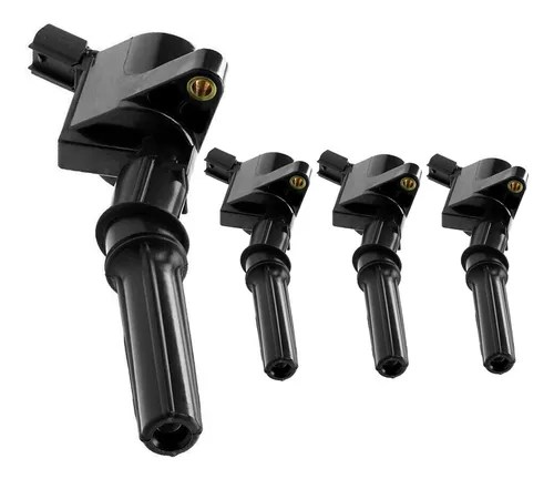 Kit 4 Bobinas Curvas Ford F150 Lobo Triton 97 A 10 Motorcraf | Envío gratis