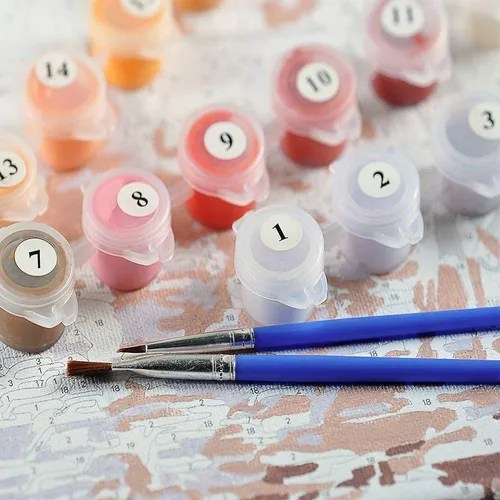 Tookeen Paint By Numbers Kit For Kids Number Painting Diy Envío gratis