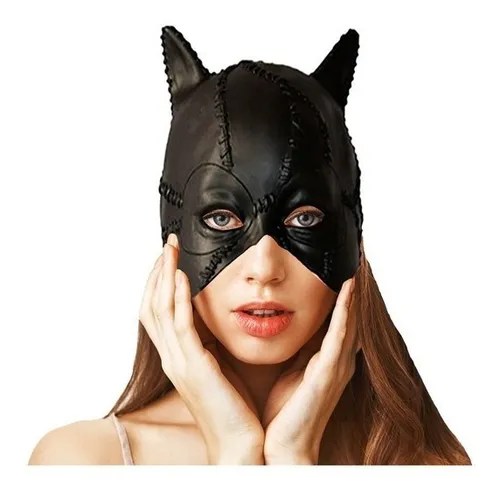 Mascara De Latex Premium De Gatubela Mujer Gato De Batman en venta en