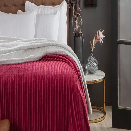 Manta Casal Inverno Manta + Sherpa Black Friday Frete grátis