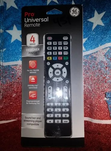 Control Universal General Electric Original 4 Dispositivos | MercadoLibre