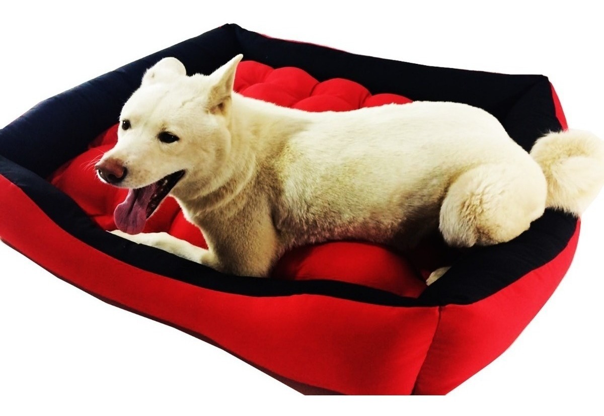 Cama Para Cachorros Grandes 90x90cm Vai Fundo Impermeável Mercado Livre