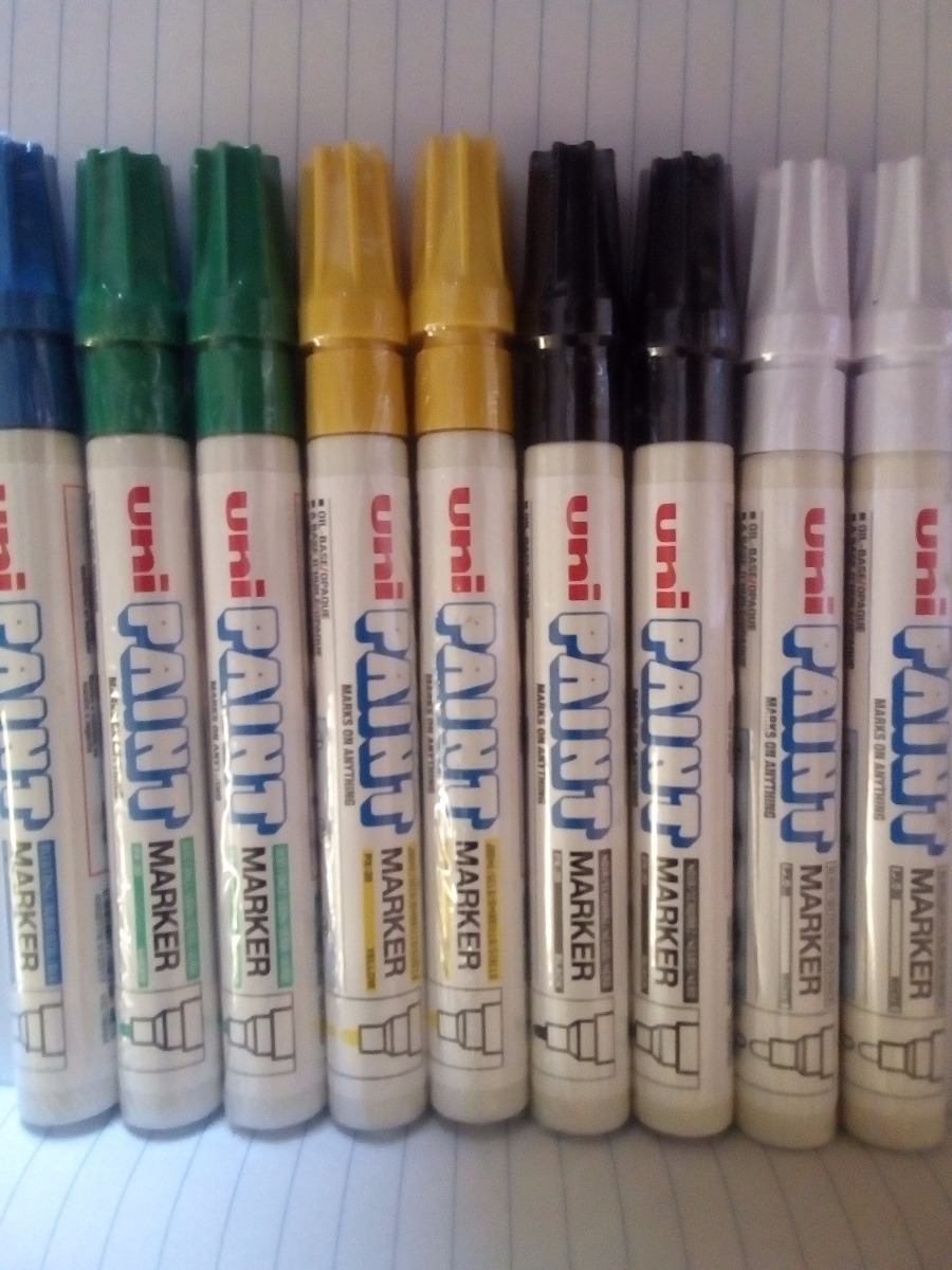 12 Pack Marcador Uni Paint Marker Compra 12 Y Recive 15 Mercado Libre