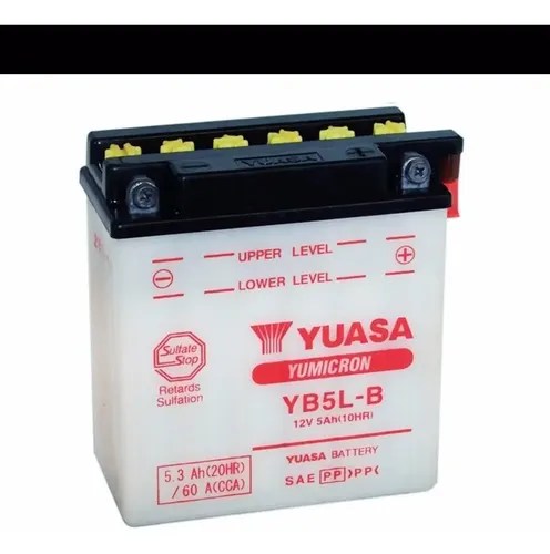 Bateria Yuasa Yb5L-B Motos 110 Smash Wave Crypton | Bateriasprobat