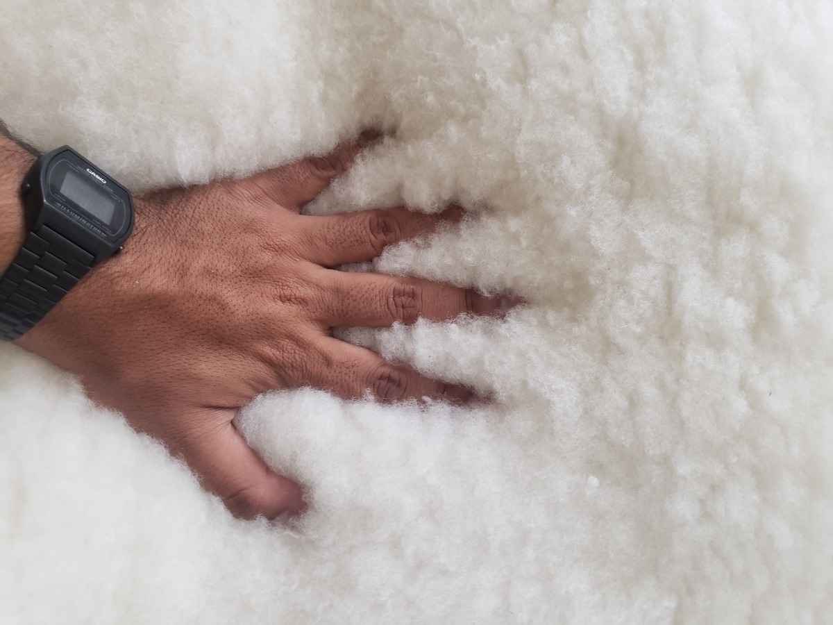 Zalea Piel De Borrego Natural Grande Terapeutica Enfermos Meses sin