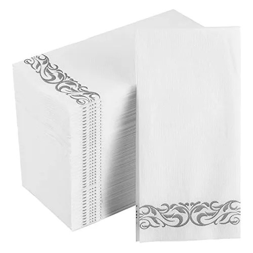 [100 Pack] Disposable Bathroom Napkins, Singleuse Guest... Envío gratis