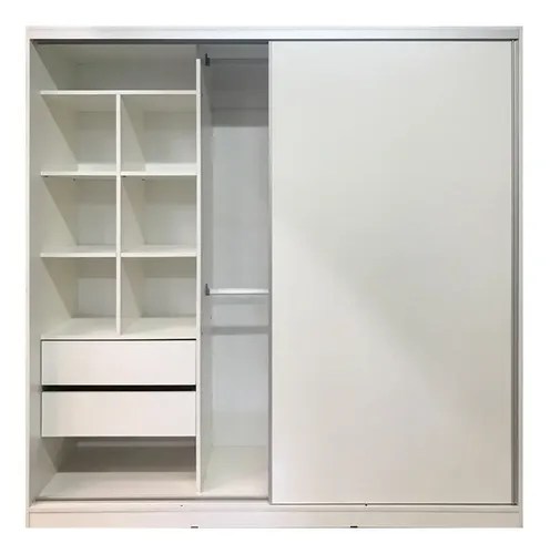 Placard Ropero Puertas Corredizas 1,80 Moderno Guia Aluminio | Placard Ideal