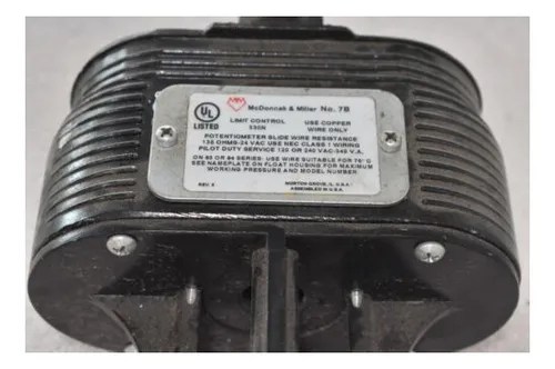 Mcdonnell & Miller No. 7b Potentiometer, Limit Control 3 Kbg | Meses