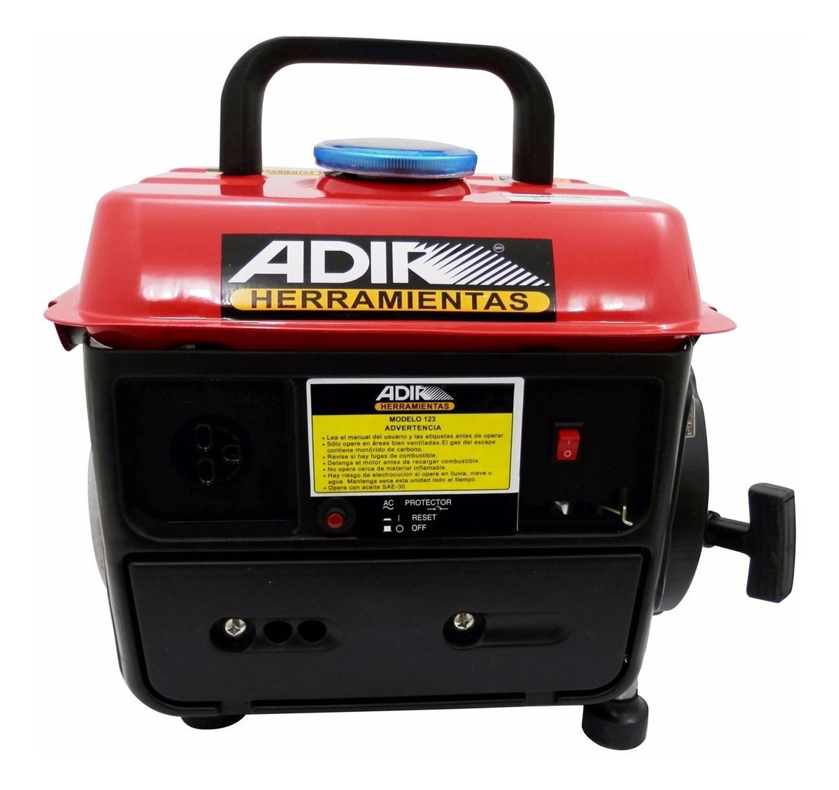 Planta De Luz Generador Gasolina 8hr 450950w 1.5hp 120v 726 Mercado