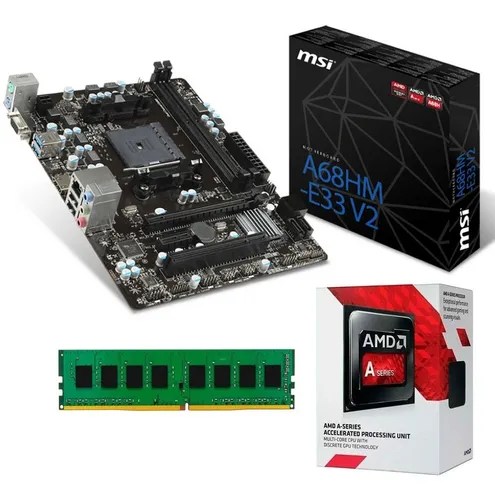 Combo Actualizacion Pc Amd Kit Mother Micro Memoria Ram | Tiendatrade