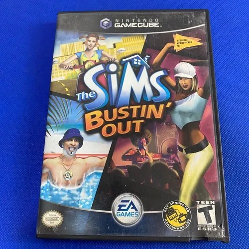 Sims Bustin Out Nintendo Game Cube Gc